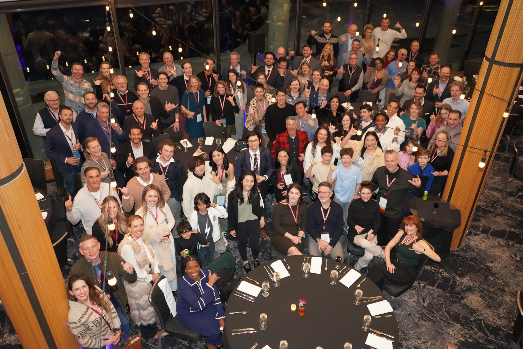 NWSPS members and their families gathered at the 2026 Annual Meeting dinner at Snowbird, Utah
